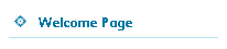 Welcome Page